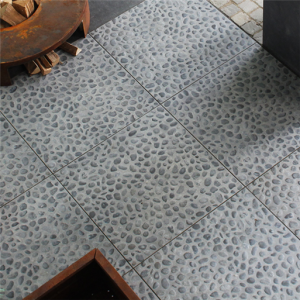 CS Keramisch Pebble OUT 20MM Black 90x90x2cm A. van Elk BV